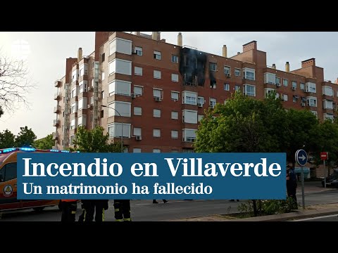 Un matrimonio de 64 años muere durante un incendio en una vivienda de Villaverde