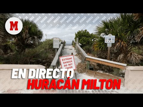 DIRECTO |  HURACÁN MILTON I En vivo desde Gulfport, mientras sigue acercándose a la costa de Florida