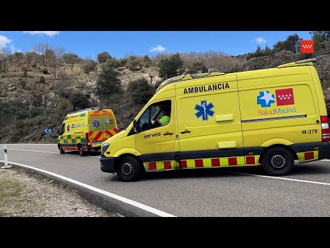 Un ciclista de 63 años muere al salirse de la vía en Prádena del Rincón (Madrid)