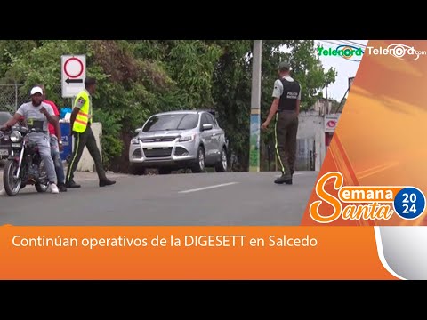 Continúan operativos de la DIGESETT en Salcedo #TelenordSS2024
