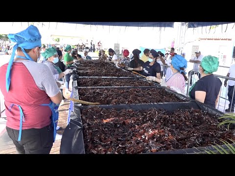 Realizan el almíbar más grande de Nicaragua