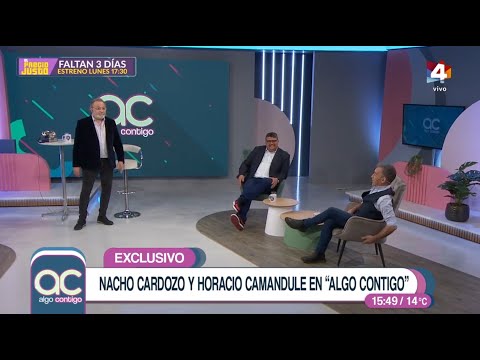 Algo Contigo - Nacho Cardozo y Horacio Camandule hablan de su nueva obra nacida en tiempos de covid