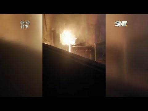 Escuela ardió en llamas a días de iniciar las clases