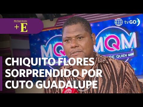 Chiquito Flores sorprendido por las respuestas de Cuto Guadalupe | Más Espectáculos (HOY)