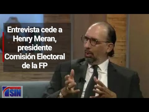 Entrevista cede a Henry Meran, presidente Comisión Electoral de la Fuerza del Pueblo