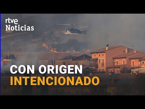 INCENDIOS: La JUNTA de CASTILLA Y LEÓN cree que los de BURGOS y ZAMORA han sido PROVOCADOS | RTVE