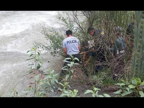 Auto se desbarrancó en río Cañete y autoridades aún no hallan los cuerpos