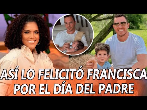 El EMOTIVO VIDEO que le preparó Francisca a su ESPOSO por el Día del padre