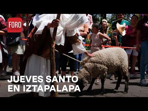 Semana Santa Iztapalapa 2024: procesión por los ochos barrios - Noticias MX