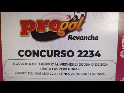 resultados Progol 2234