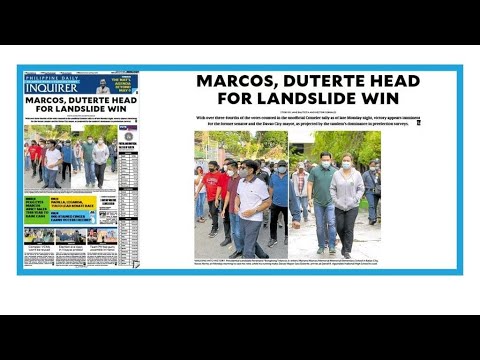Présidentielle aux Philippines : «La consanguinité est mauvaise pour la politique» • FRANCE 24