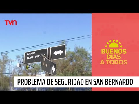 Alarmante situación en San Bernardo: Vecina de Nos sale con cuchillo cartonero por miedo | BDAT