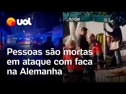 Ataque na Alemanha: Ao menos 3 pessoas morrem em festival da diversidade em Solingen