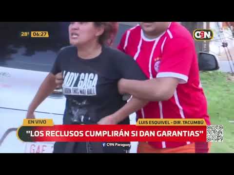 Tacumbú: Director y 22 personas siguen de rehenes