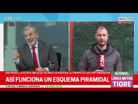 SAN PEDRO en VILO por una ESTAFA PIRAMIDAL: HABLA uno de los VECINOS