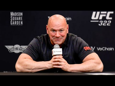 Dana White Post-Fight Press Conference | UFC 322