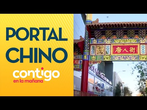 ES UN BENEFICIO: Se inauguró polémico portal chino en Barrio Meiggs - Contigo en la Mañana