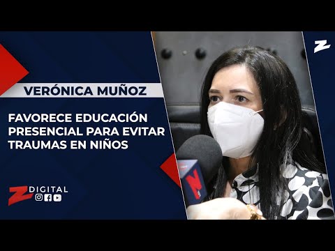 Profesora Verónica Muñoz favorece educación presencial para evitar traumas en niños