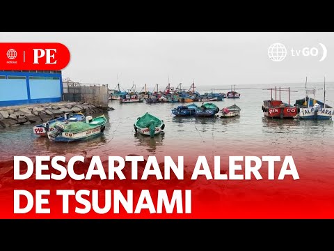 Se descartó alerta de tsunami tras sismo en Arequipa