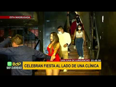 Fiesta Covid: 200 intervenidos en discoteca clandestina al costado de clínica en SJL
