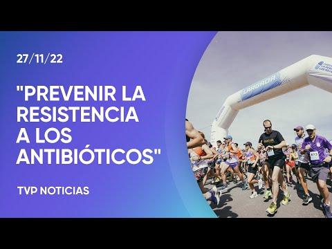 Salud y Turismo impulsaron una carrera de concientización sobre el uso de antimicrobianos