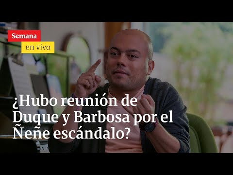 Duque le dijo a Barbosa que debe identificar a las personas que sacaron ese audio de allá:Martínez