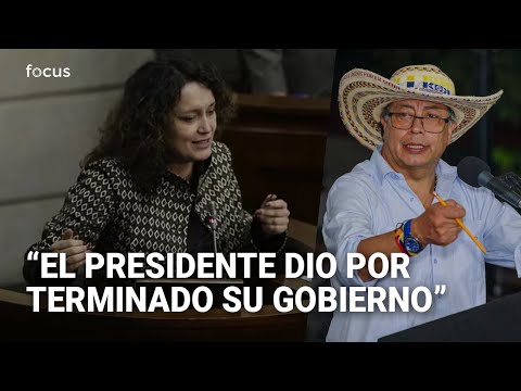 Tiene que concentrarse en su trabajo: Los cuestionamientos de Angélica Lozano al presidente Petro.