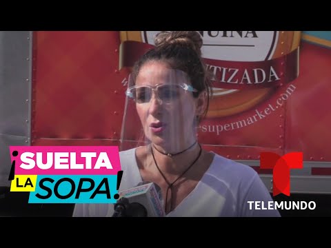 Catherine Siachoque y Miguel Varoni donaron alimentos | Suelta La Sopa