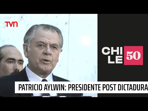 Patricio Aylwin se convierte en el primer presidente post dictadura