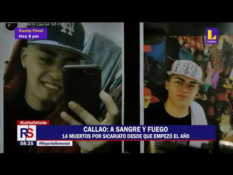? Reporte Semanal | 14 muertos por sicariato en lo que va del año en el Callao