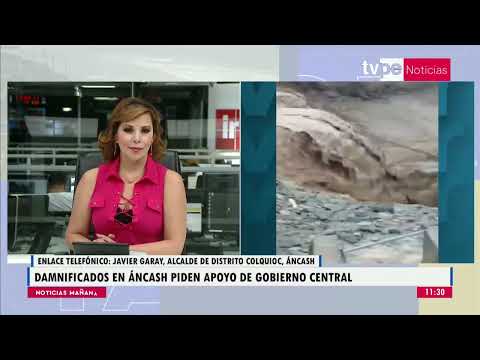 Noticias Mañana | Javier Garay, alcalde del distrito de Colquioc - 17/03/2023
