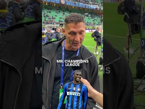 Marco Materazzi y las palabras que asocia con las leyendas del Inter  #shorts