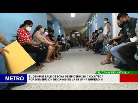 EL DENGUE SALE DE ZONA DE EPIDEMIA EN CHOLUTECA POR DISMINUCION DE CASOS EN LA SEMANA NUMERO 33