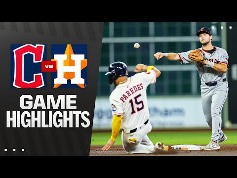 Guardians vs. Astros Game Highlights (7/9/25) | MLB Highlights