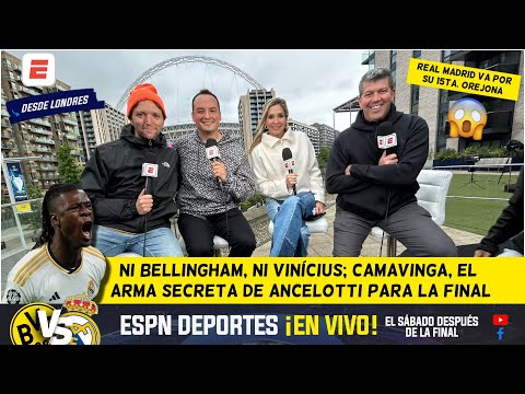 CAMAVINGA, la CLAVE de Ancelotti y MADRID para FINAL de CHAMPIONS LEAGUE ante DORTMUND | Exclusivos