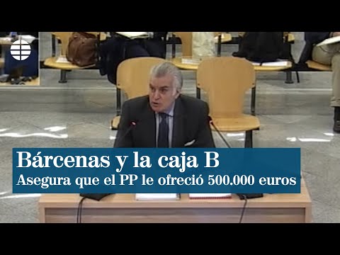 Bárcenas asegura que el PP le ofreció 500.000 euros por modificar sus papeles para sembrar la duda