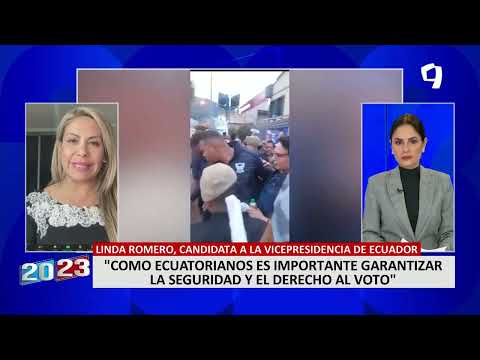 Linda Romero tras asesinato de Villavicencio: Debemos ir a las urnas para mantener la democracia