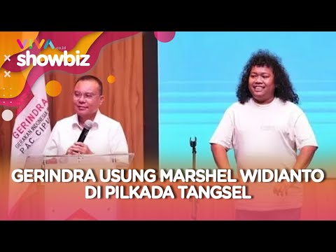 TOK! Komika Marshel Widianto Diusung Gerindra di Pilkada Tangsel