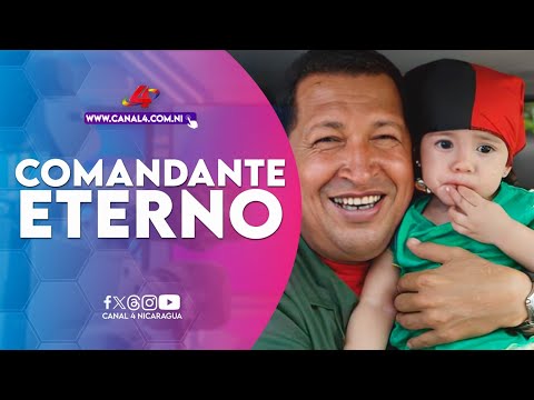 Nicaragua rinde homenaje al Comandante Eterno Hugo Rafael Chávez Frías
