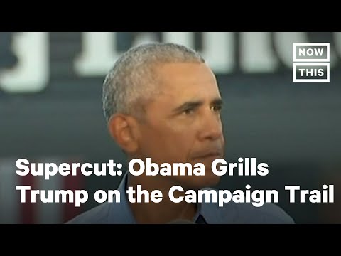 Obama Rips Trump During His Return to Campaign Trail | NowThis