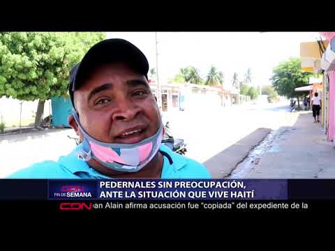 Pedernales sin preocupación ante la situación que vive Haití
