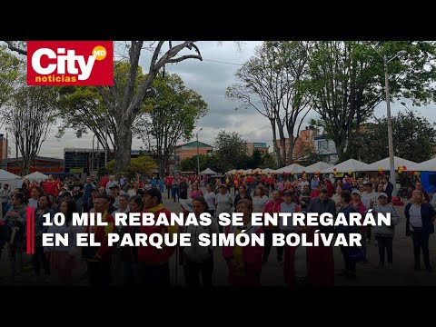 Lista la torta más grande: la celebración del cumpleaños de Bogotá se toma los parques | CityTv