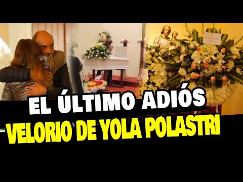 YOLA POLASTRI: SUS RESTOS LLEGAN A LA IGLESIA Y SE INICIA EN VELORIO OFICIAL