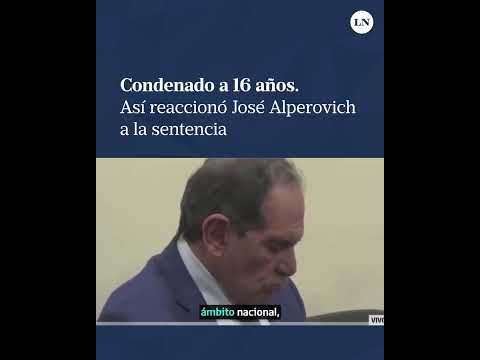 Así reaccionó José Alperovich a su sentencia