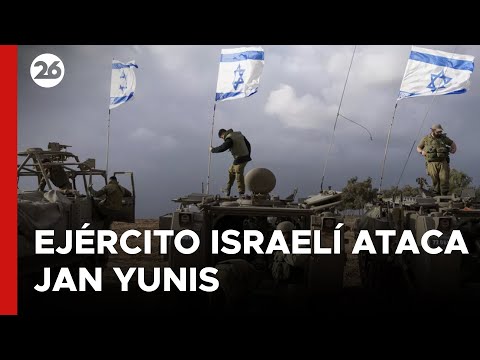 MEDIO ORIENTE | El Ejército israelí vuelve a atacar la ciudad de Jan Yunis