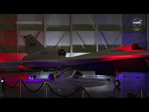 NASA's new supersonic X-59 plane unveiled