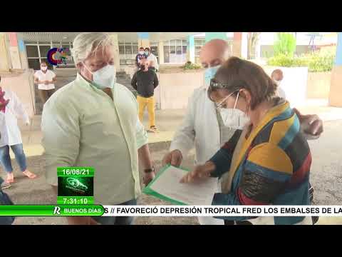 Cuba: Recibe hospital pediátrico de Matanzas donativo de Italia para enfrentar la COVID-19