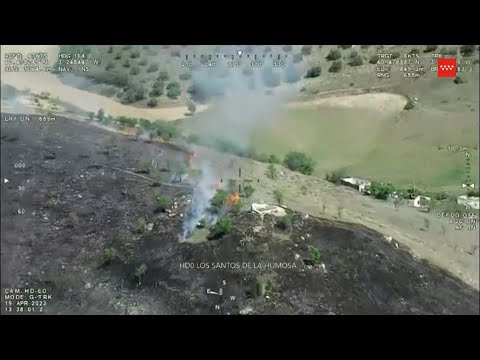 Arden siete hectáreas de monte bajo, matorral y pasto en un incendio forestal en Santorcaz