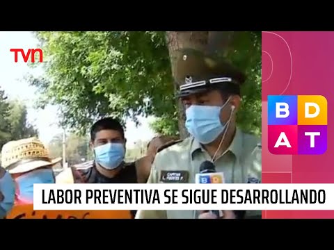 Carabineros por fiestas en parque de Maipú: La labor preventiva se sigue desarrollando | BDAT