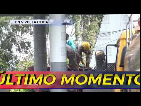 ¡Electrocutado! Hombre con graves quemaduras tras recibir descarga eléctrica en La Ceiba